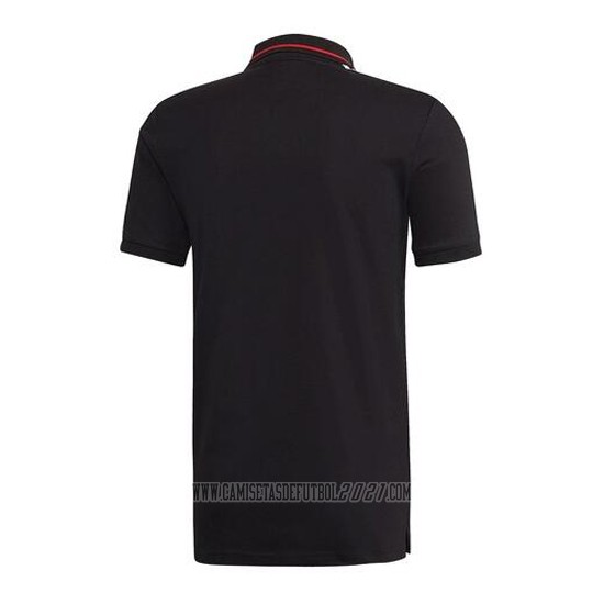 Camiseta Polo del Manchester United 2019-2020 Negro